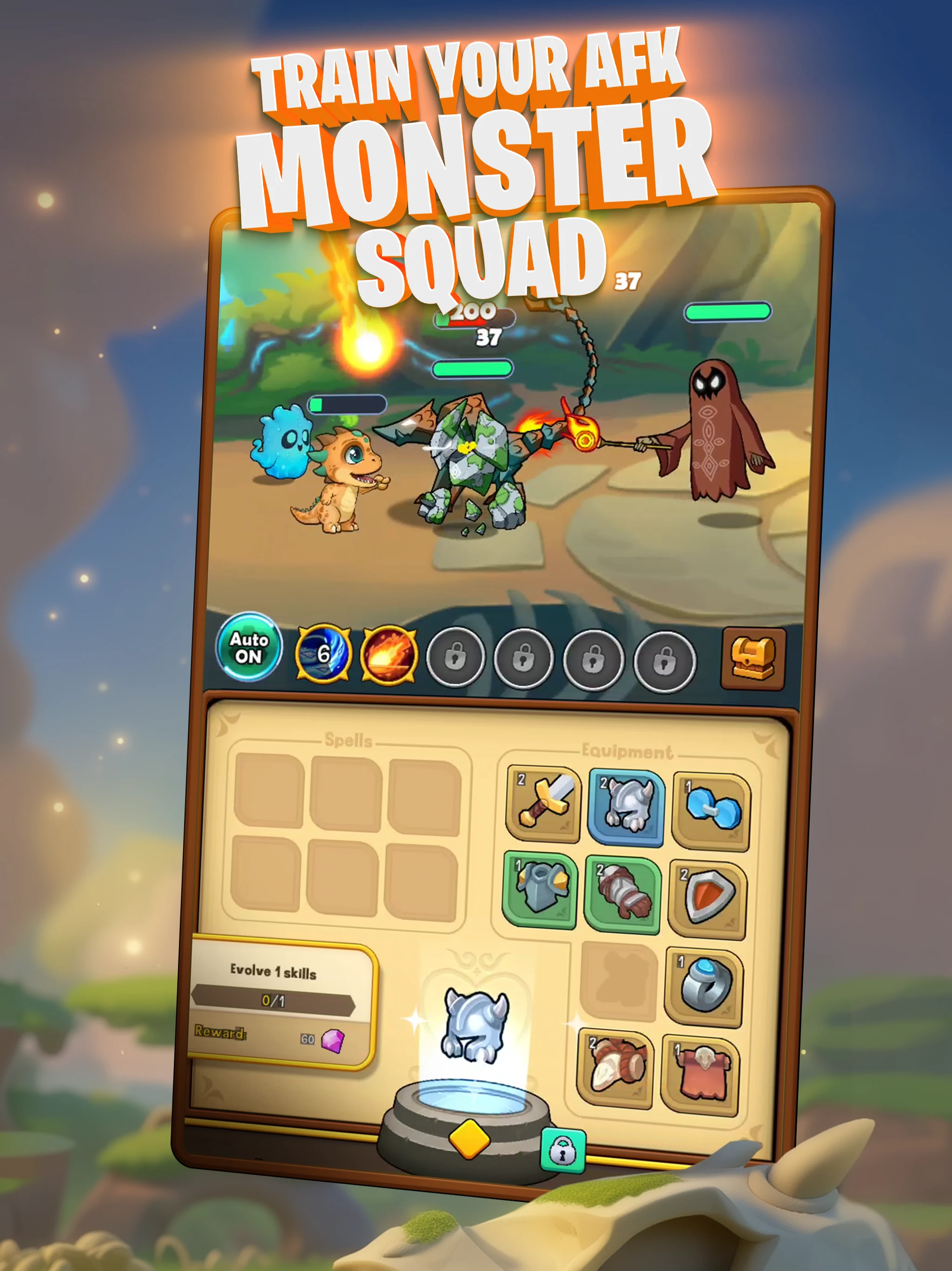 Primal Legacy: Idle RPG screenshot