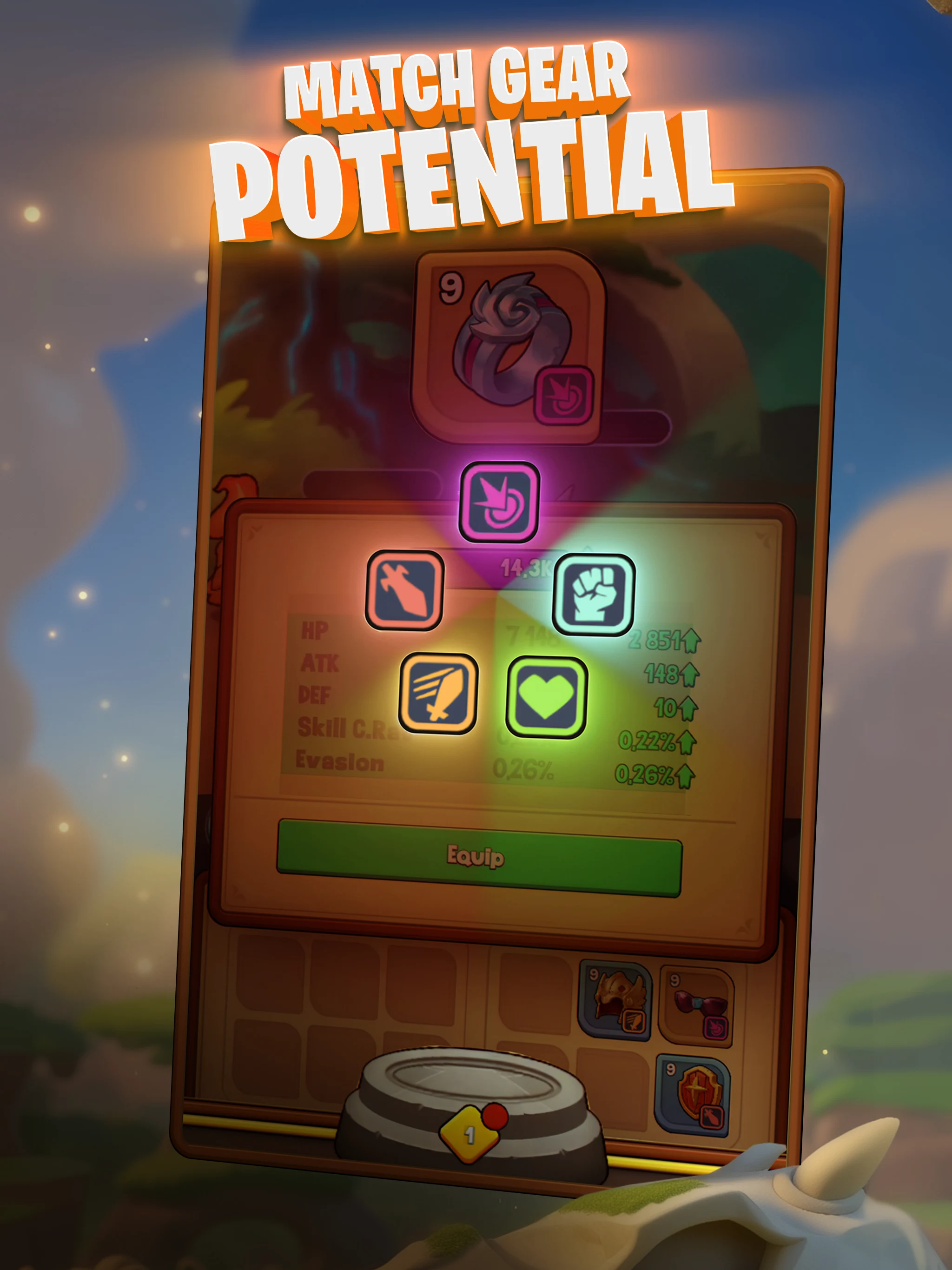 Primal Legacy: Idle RPG screenshot