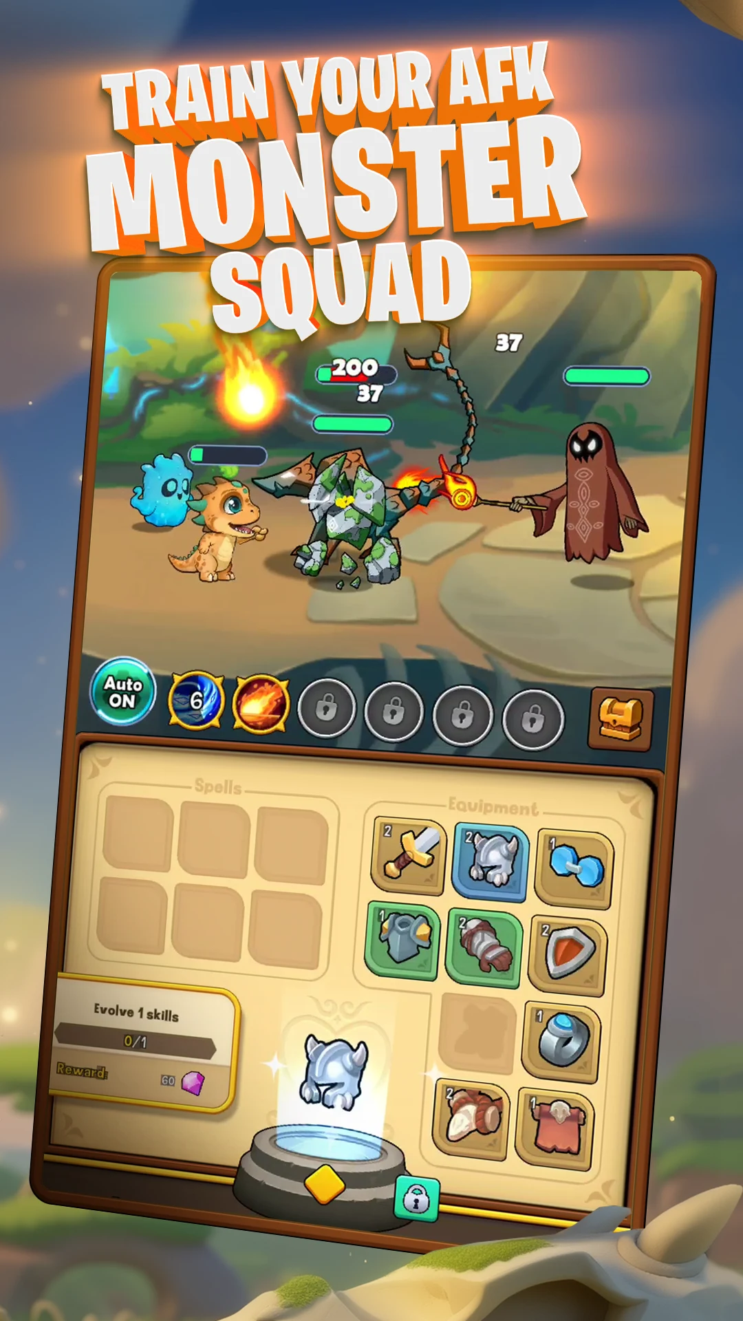 Primal Legacy: Idle RPG screenshot