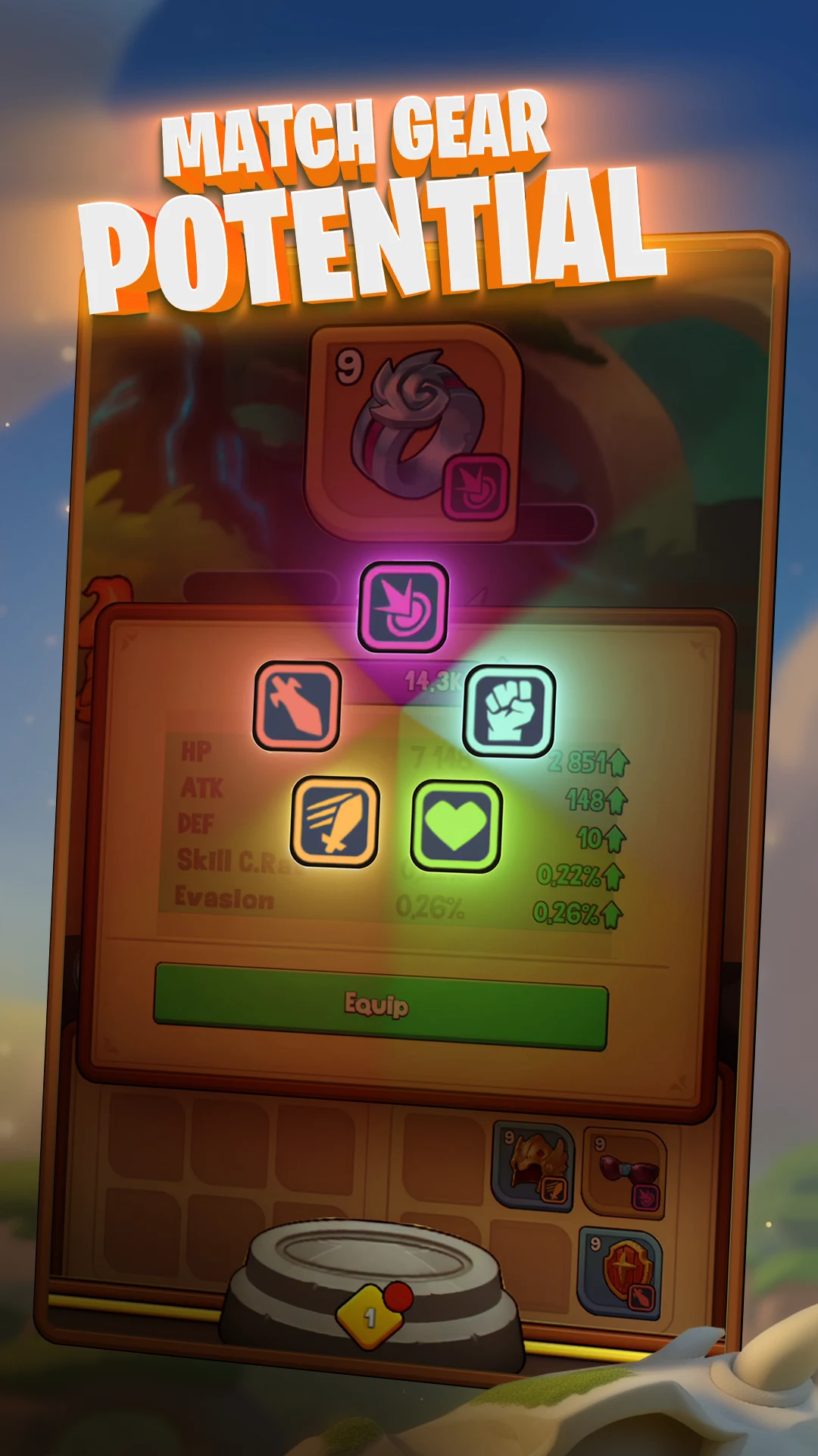 Primal Legacy: Idle RPG screenshot